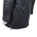 Duffle Coat - Genuine Leather Detachable Hood