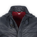 Duffle Coat - Genuine Leather Detachable Hood