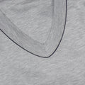 Pajamas - Modal T-Shirt Long Sleeves V-Neck + Pants