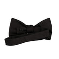 Silk Reps XL Ceremony Black Bowtie