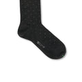 Dots Dark and Light Grey Scotland Thread Long Socks