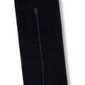 Plain Navy and Blue/Red Clocked Scotland Thread Long Socks