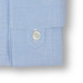 Shirt - CANNES Striped Cotton & Linen Double Cuff
