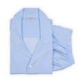 Pajamas - Patterned Cotton Shirt Long Sleeves Buttoned + Pants