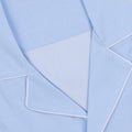 Pajamas - Patterned Cotton Shirt Long Sleeves Buttoned + Pants