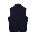 Navy Zipped Gilet — Beaver Lining