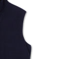 Navy Zipped Gilet — Beaver Lining