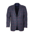 Blazer - Checkered Cashmere & Guanaco Argentina Unfinished Sleeves