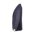 Blazer - Checkered Cashmere & Guanaco Argentina Unfinished Sleeves
