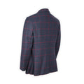 Blazer - Checkered Cashmere & Guanaco Argentina Unfinished Sleeves