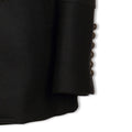 Plain Navy Cashmere Peacoat