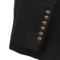 Plain Navy Cashmere Peacoat