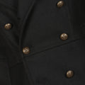 Plain Navy Cashmere Peacoat