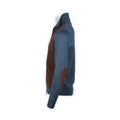 Bomber Jacket - Suede, Cashmere & Silk Zipped