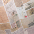 Scarf Postcards Printed Cashmere
