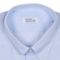 Plain Light Blue Double Cuff Shirt