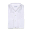 Plain White Double Cuff Shirt