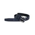 Blue Crocodile Leather Belt