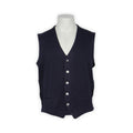Gilet - BALTIMORE Knitted Cashmere Sleeveless Buttoned