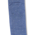 Dots Light Blue and White Long Socks