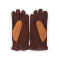 Gloves Bicolour Pecari Leather Lined Cashmere