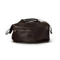 Chocolate Brown Leather Travel Bag : LIPARI