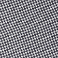 Navy Houndstooth Silk Pocket Square