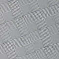 Grey Prince of Wales Silk Pocket Square