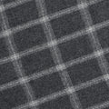 Scarf - Checkered Wool + Fringes
