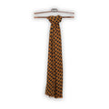 Scarf Bicolour Dots Fringes Cashmere