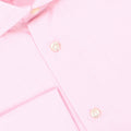 Vichy Pink Double Cuff Shirt