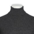 T-shirt Plain Colour Virgin Wool Long Sleeves Crew Neck