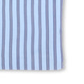 Striped Blue and Navy Double Cuff Shirt