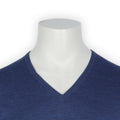 Sweater - BOBBY Plain V-Neck Merino Wool
