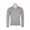 Sweater - BOBBY Plain V-Neck Merino Wool