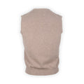 Cardigan - Wool & Cashmere V-Neck Sleeveless