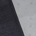 Scarf - Double Face Dotted Wool & Silk
