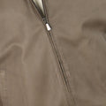Mink Lambskin Leather Zipped Jacket