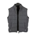 Waiscoat - Quilted Cashmere & Airstop Lining + Zipped