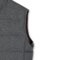 Waiscoat - Quilted Cashmere & Airstop Lining + Zipped