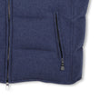Waiscoat - Quilted Cashmere & Airstop Lining + Zipped