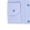 Shirt- Striped Cotton Single Cuff Regular Fit