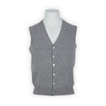 Cardigan - Wool & Cashmere V-Neck Sleeveless