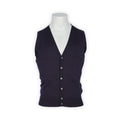 Cardigan - HUNTSWOOD Merino Wool V-Neck Sleeveless