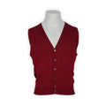 Cardigan - HUNTSWOOD Merino Wool V-Neck Sleeveless