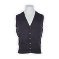 Cardigan - Huntswood Wool V Neck Sleeveless