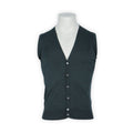 Cardigan - HUNTSWOOD Merino Wool V-Neck Sleeveless