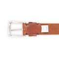 Belt- Genuine Leather & Silver Buckle