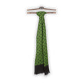 Scarf - Dots With Border Wool