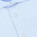 Paisley Light Blue Slim Shirt